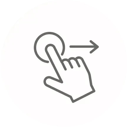 タッチ誘導画像